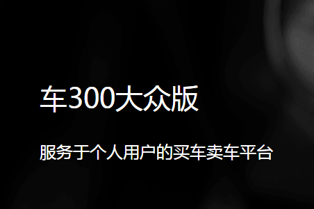 车300专业二手车估价评估工具