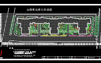 某高层住宅园林景观设计CAD图纸下载