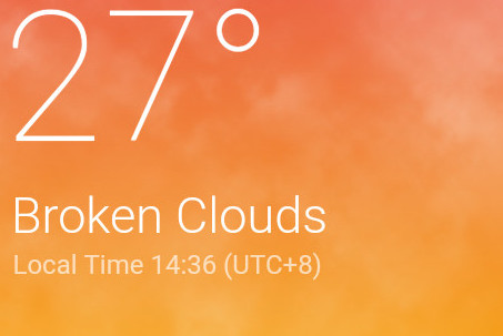 Pluvia天气app