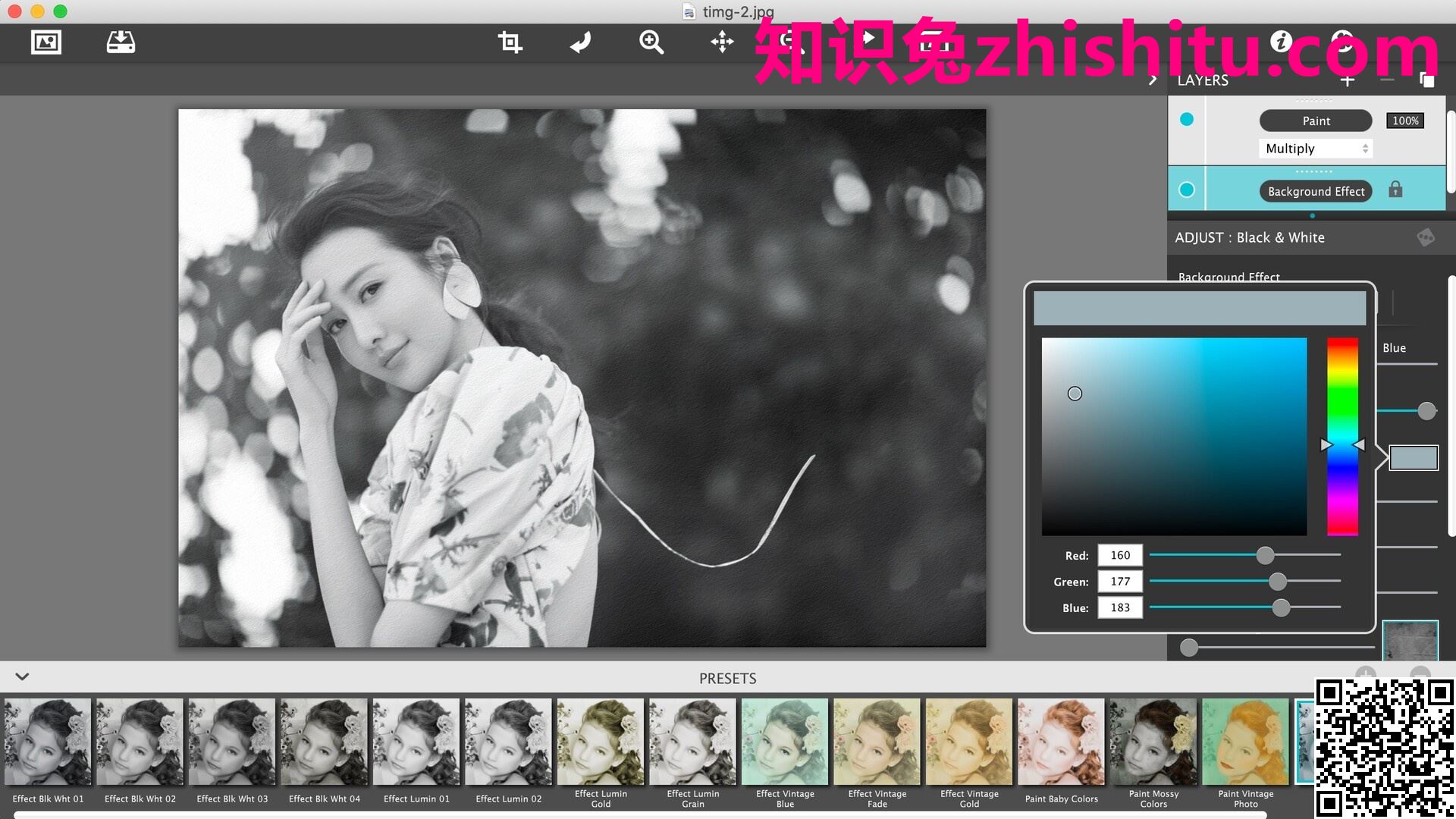JixiPix Hand Tint Pro v1.0.18 图片调色编辑软件