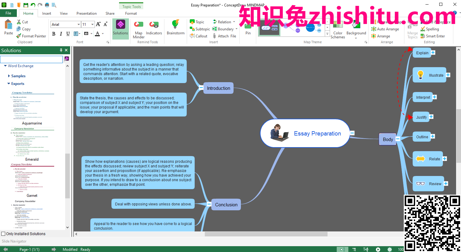 ConceptDraw MINDMAP v14.0.0.243 思维导图软件工具