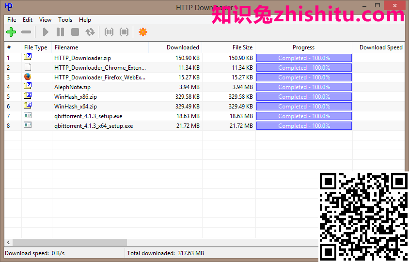 HTTP Downloader - The Portable Freeware Collection