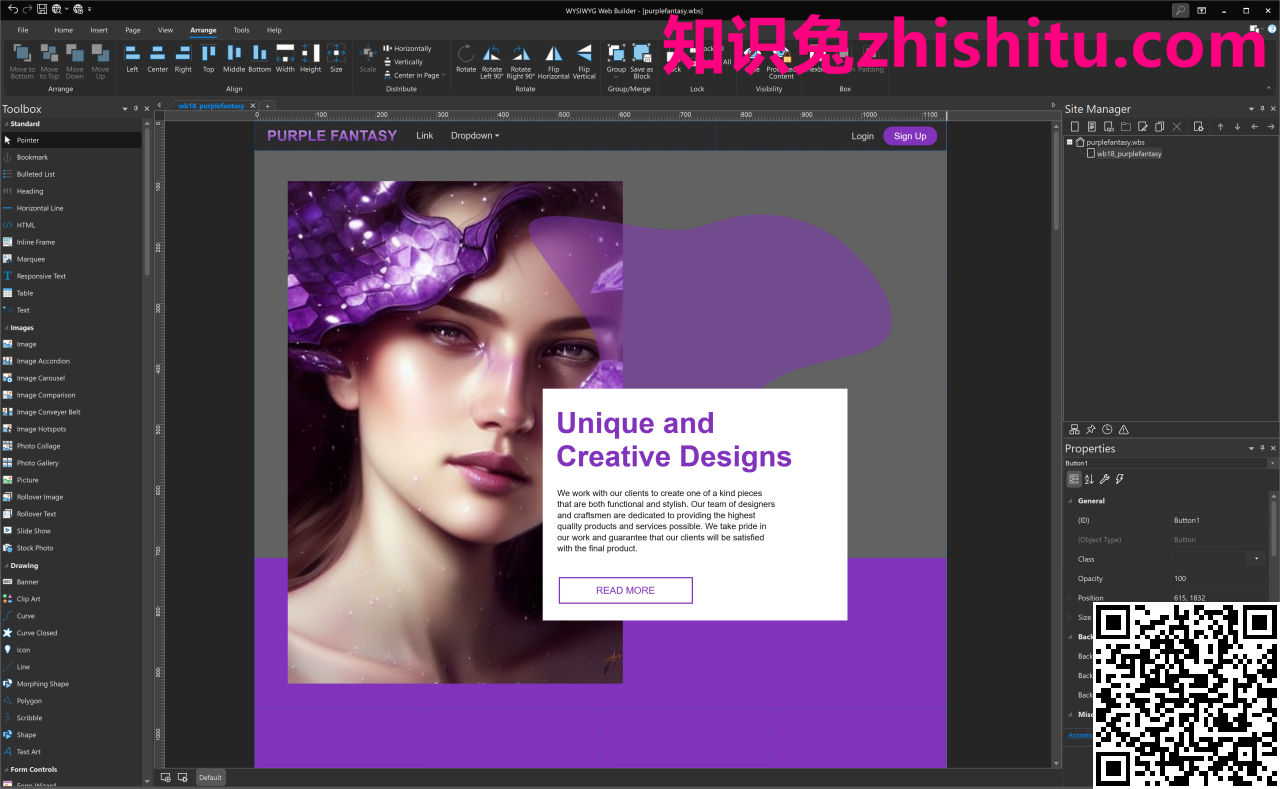 WYSIWYG Web Builder v18.0.1 网页生成工具
