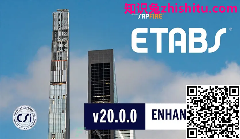 CSI ETABS Ultimate v20.3.0 Build 2929 建筑分析和设计软件
