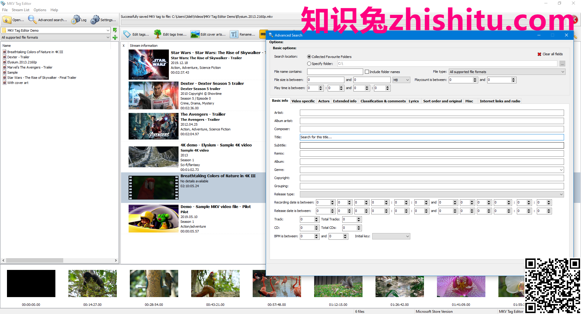 3delite MKV Tag Editor v1.0.125.214 音视频标签编辑器