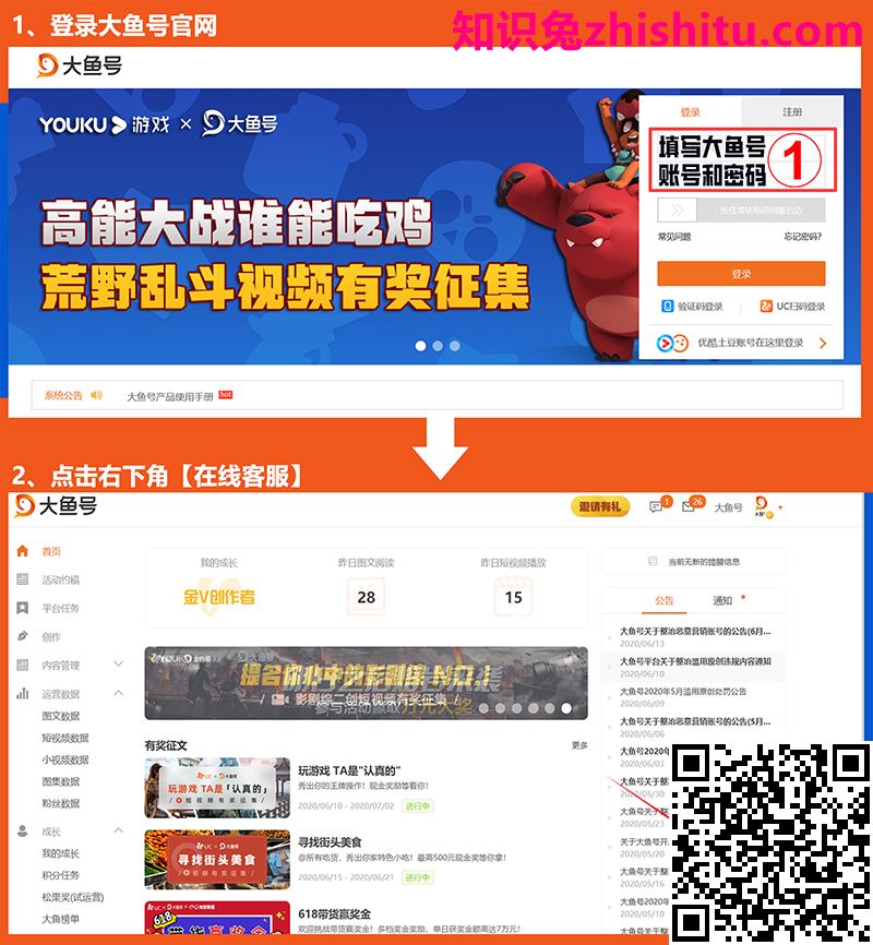 大鱼号:基础篇·图文/短视频权益申请攻略
