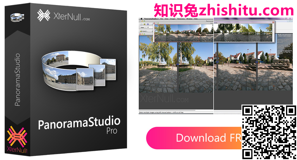 PanoramaStudio Pro v3.6.7.344 创建360度全景图像软件