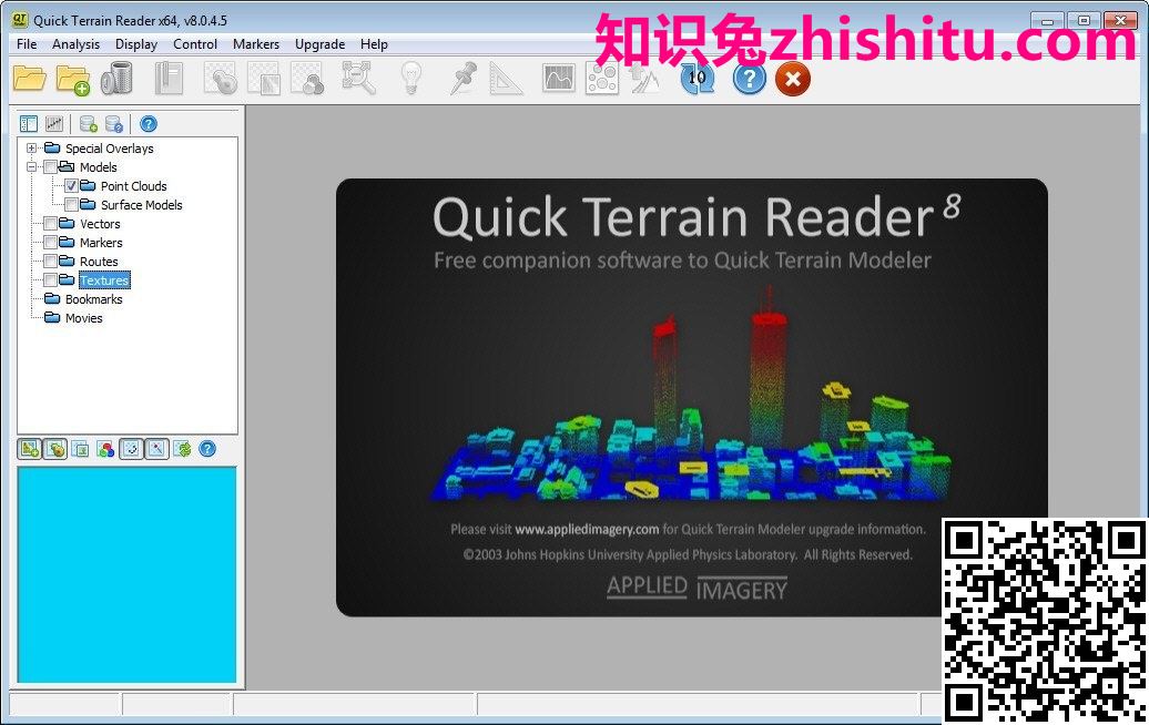Quick Terrain Modeller v8.4.0.82836 3D点云和地形可视化软件