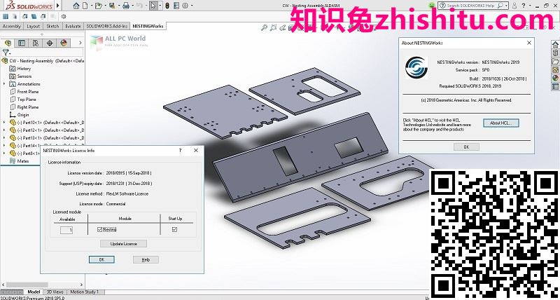 Geometric NestingWorks 2022 SP1 for SolidWorks 2022