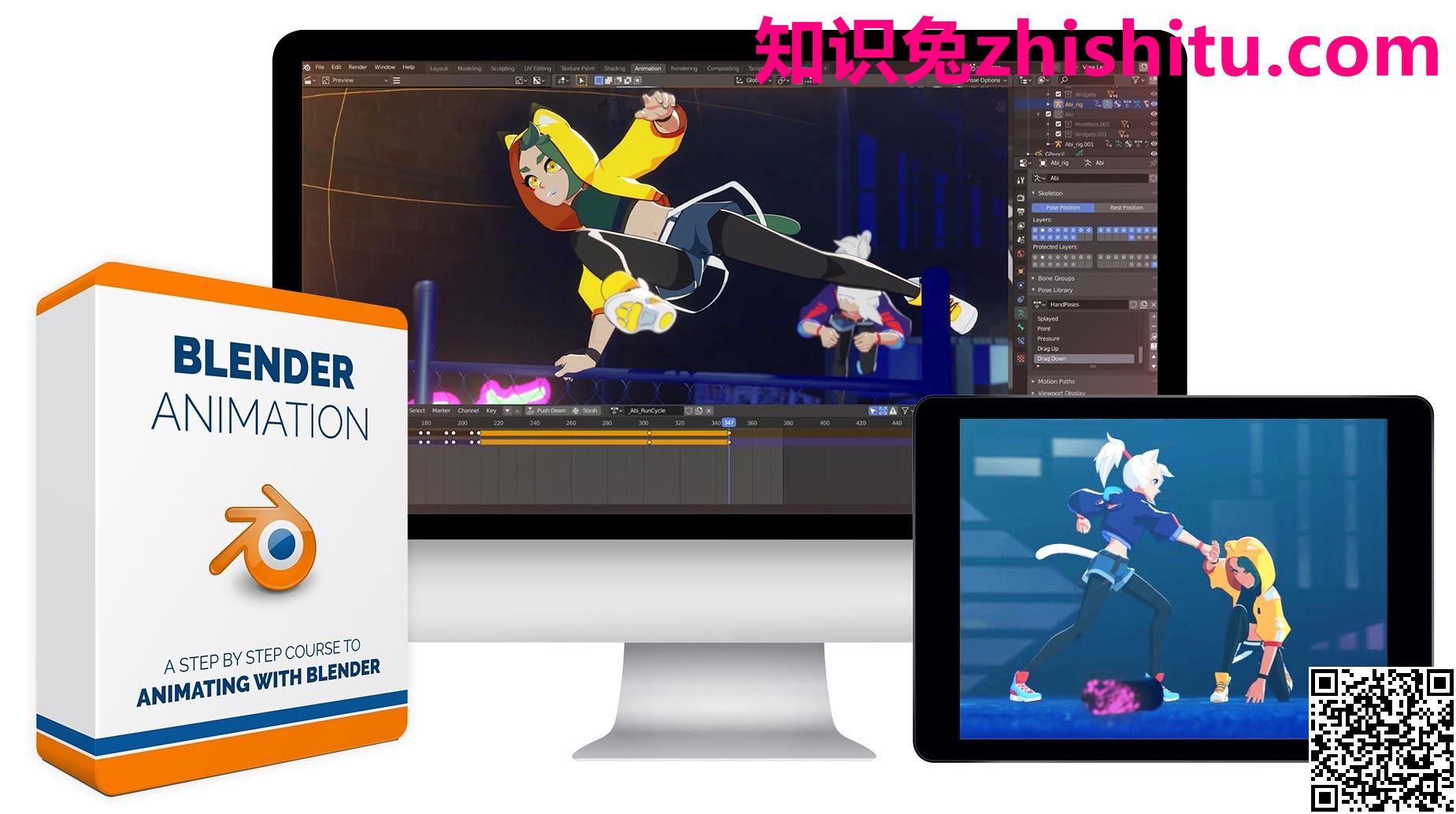 blender v3.3.1 3D建模软件