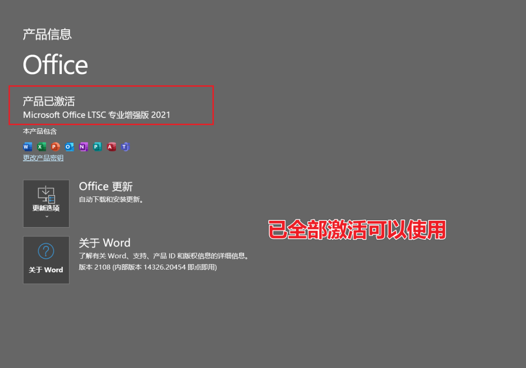 Office2021专业增强版免费下载及激活 安装教程-13 Office2021专业增强版免费下载及激活 安装教程-13