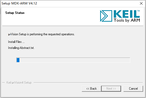 Keil uVision 4.12 MDK版下载安装教程-9 Keil uVision 4.12 MDK版下载安装教程-9