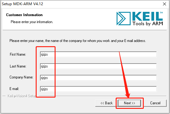 Keil uVision 4.22a MDK版下载安装教程-8
