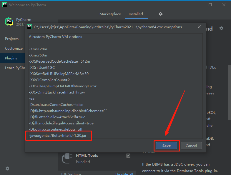 PyCharm 2021.1破解版下载安装教程-33