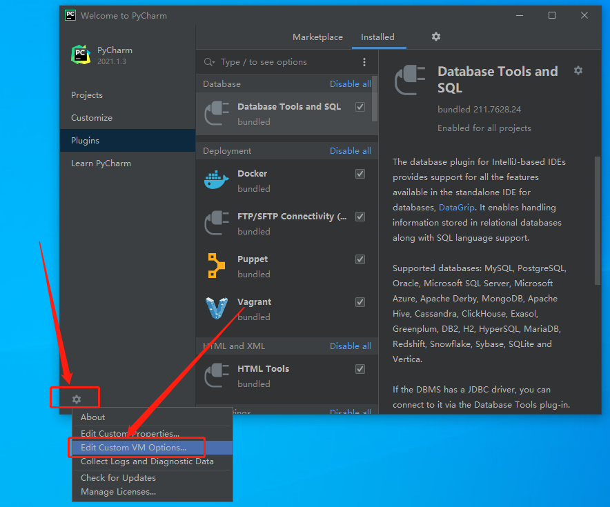 PyCharm 2021.1破解版下载安装教程-32