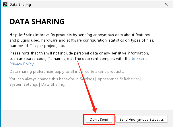 PyCharm 2020.1破解版下载安装教程-13