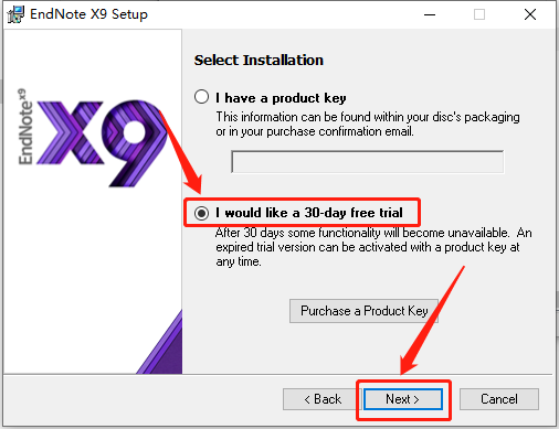 EndNote X9下载安装教程-5 EndNote X9下载安装教程-5