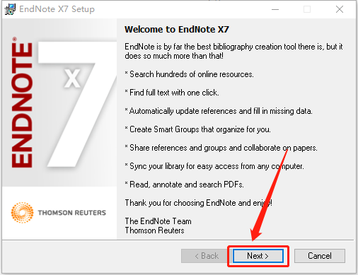 EndNote X7下载安装教程-4 EndNote X7下载安装教程-4