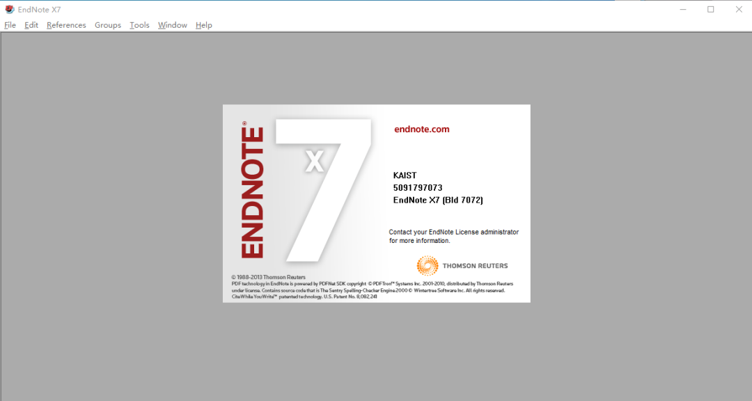 EndNote X7下载安装教程-19 EndNote X7下载安装教程-19