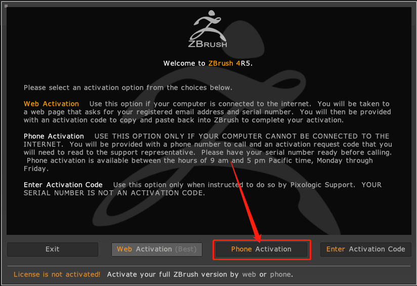 ZBrush 4R5下载安装教程-15