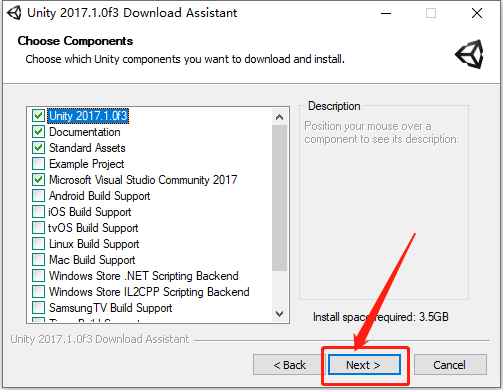 Unity3D 2017下载安装教程-6