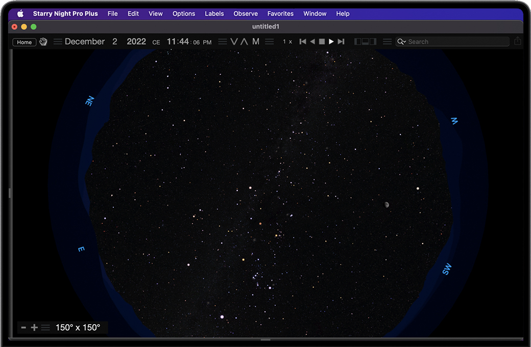Starry Night Pro Plus 8 for Mac v8.1.2 苹果天文模拟软件 完整版本下载