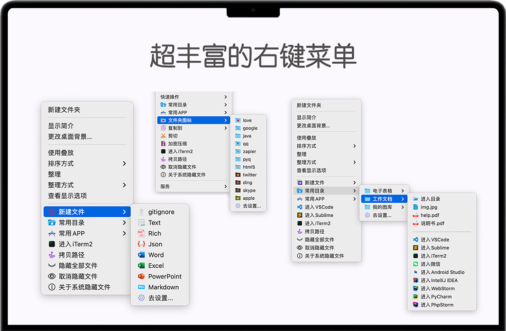 右键助手专业版 for Mac v2.5.4 苹果GM Right Mouse Pro 中文完整版免费下载