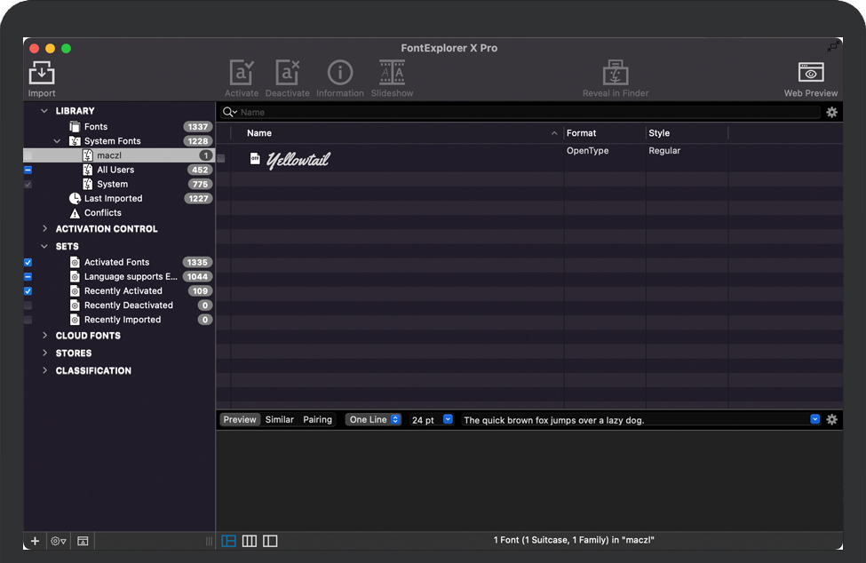 FontExplorer X Pro for Mac v7.3.0 专业字体管理程序 破解版下载