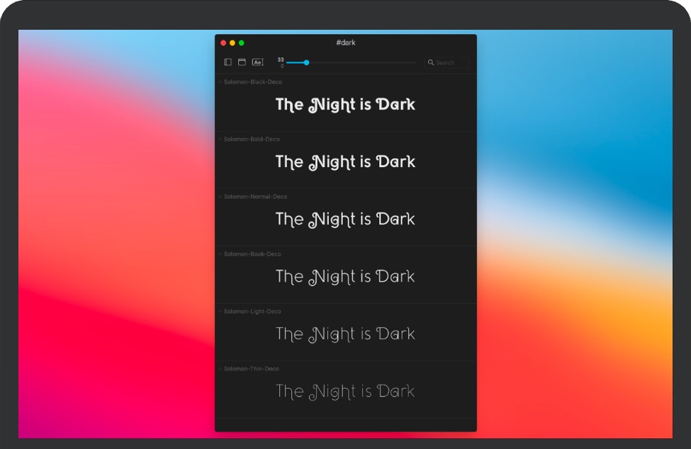 Typeface 3 for Mac v3.6.0 苹果电脑全新的字体管理应用 破解版下载