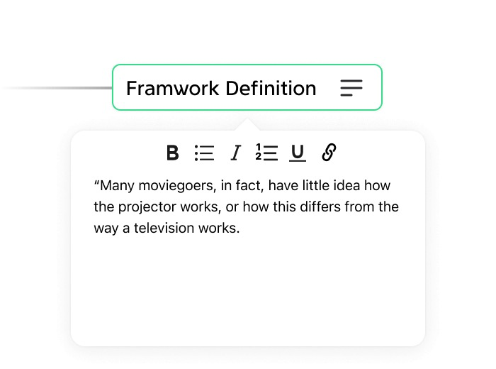 工具箱-笔记 一个主题插入的笔记界面,界面中包含了文字格式的相关设置