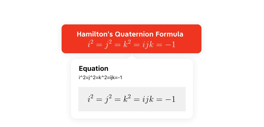 工具箱-数学 一个数学方程的界面展示