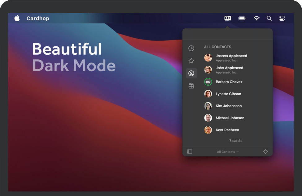 Cardhop for Mac v2.2.3 苹果联系人管理程序 汉化完整版急速下载