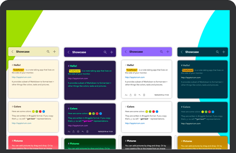SideNotes for Mac v1.4.8 苹果电脑侧边栏笔记软件 完整版免费下载
