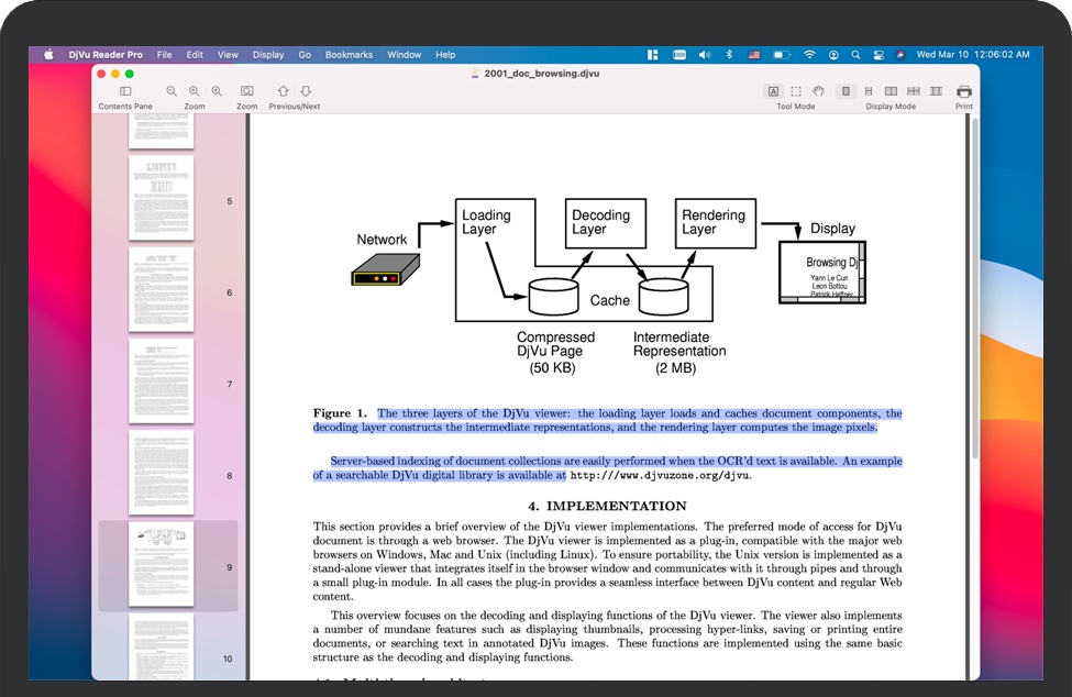 DjVu Reader Pro for Mac v2.6.6 苹果DjVu文档阅读器 完整版免费下载
