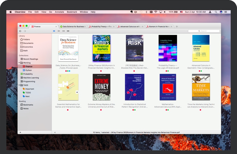 Clearview for Mac v2.3.6 苹果电脑电子书阅读器 中文破解版下载