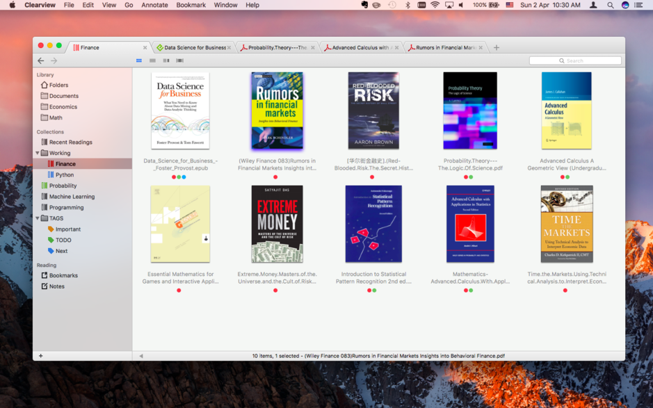 Clearview Mac v2.3.2 易用的电子书阅读器 中文版下载