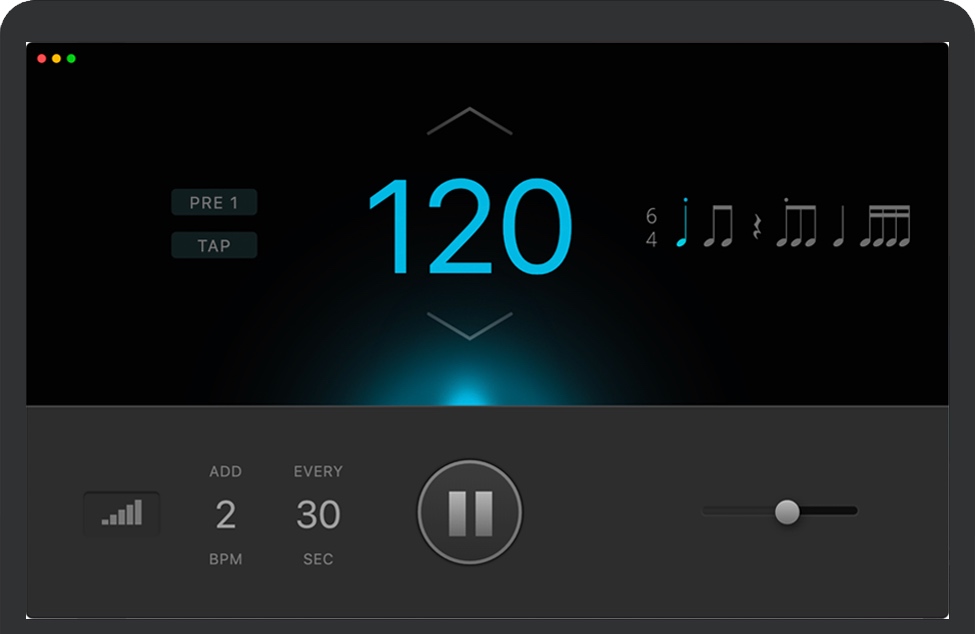 Tempomate for Mac v4.7.0 苹果电脑音乐节拍器软件 完整版免费下载