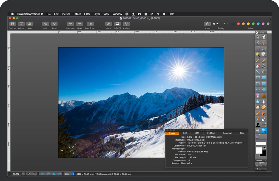 GraphicConverter 11 for Mac v11.7.1 苹果多功能图片浏览器 中文完整版下载