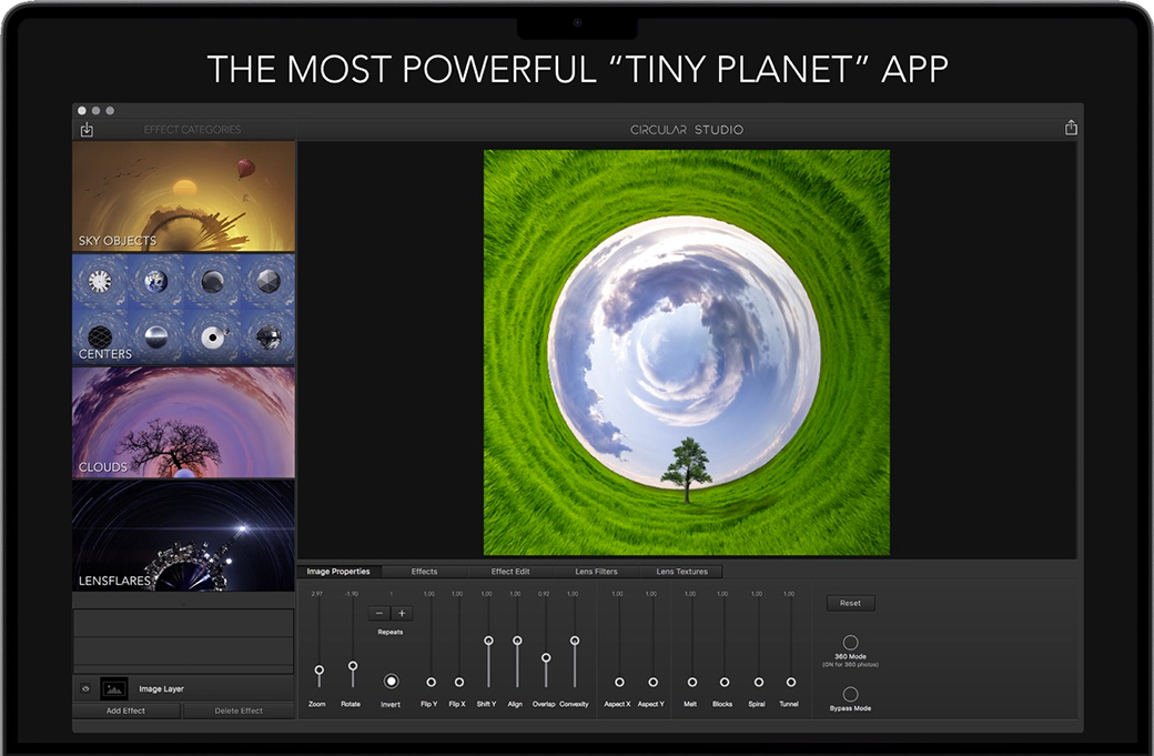 Circular Studio for Mac 2.6 苹果球形全景特效软件 完整版免费下载