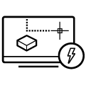 在2d和3d中加速效率.png 在2d和3d中加速效率.png
