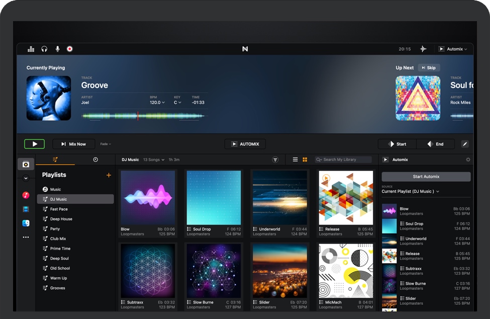djay Pro AI for Mac v4.1 苹果电脑专业的DJ打碟软件 完整版急速下载