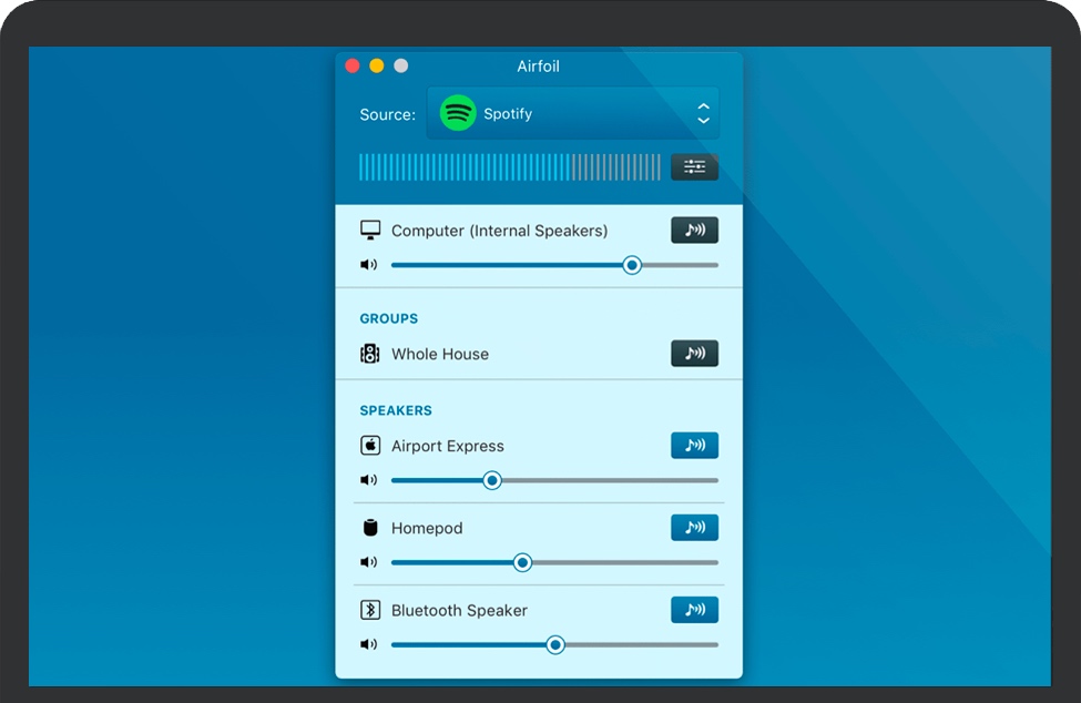 Airfoil 5.10.6 苹果电脑非常棒的无线音频发送工具 破解版免费下载
