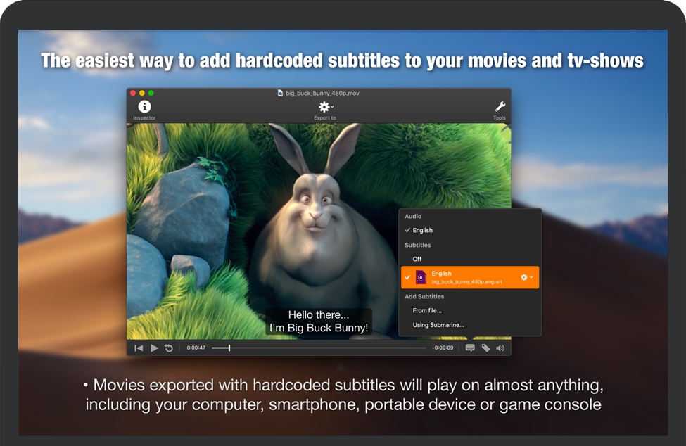Submerge 3 for Mac v3.9.1 苹果快速字幕制作软件 中文完整版下载