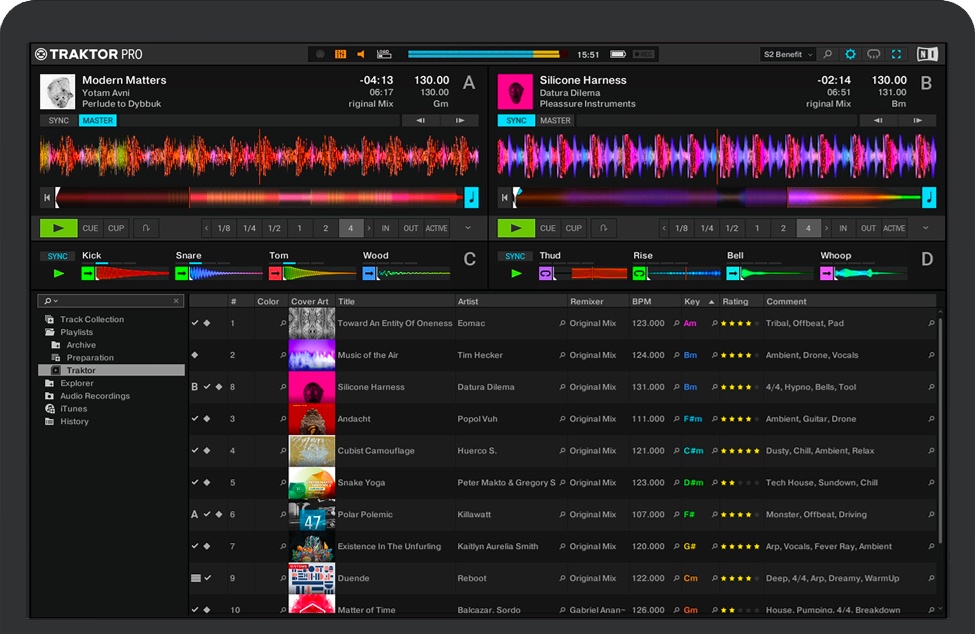 Traktor Pro for Mac v3.5.3 苹果电脑专业四轨道 DJ 软件 破解版下载