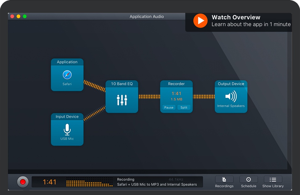 Audio Hijack for Mac v3.8.8 苹果电脑音频录制软件 破解版下载
