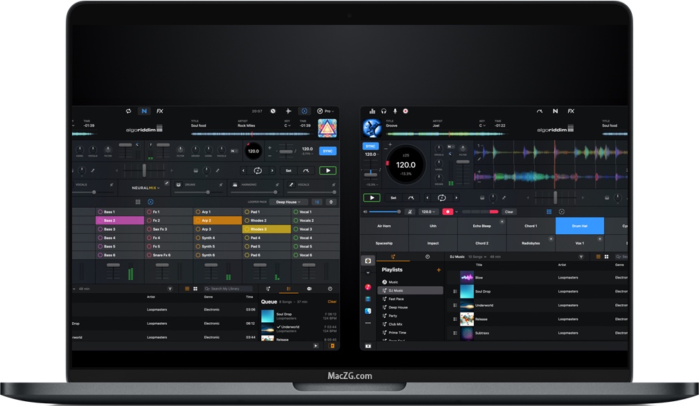 djay Pro AI for macOS v3.0.9 苹果电脑智能DJ打碟软件 破解版下载