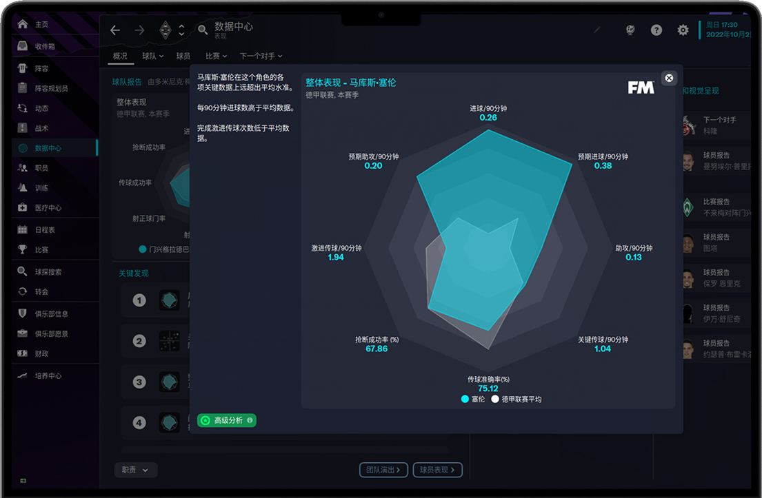 Football Manager 2023 Touch for Mac 足球经理FM2023 中文完整版下载