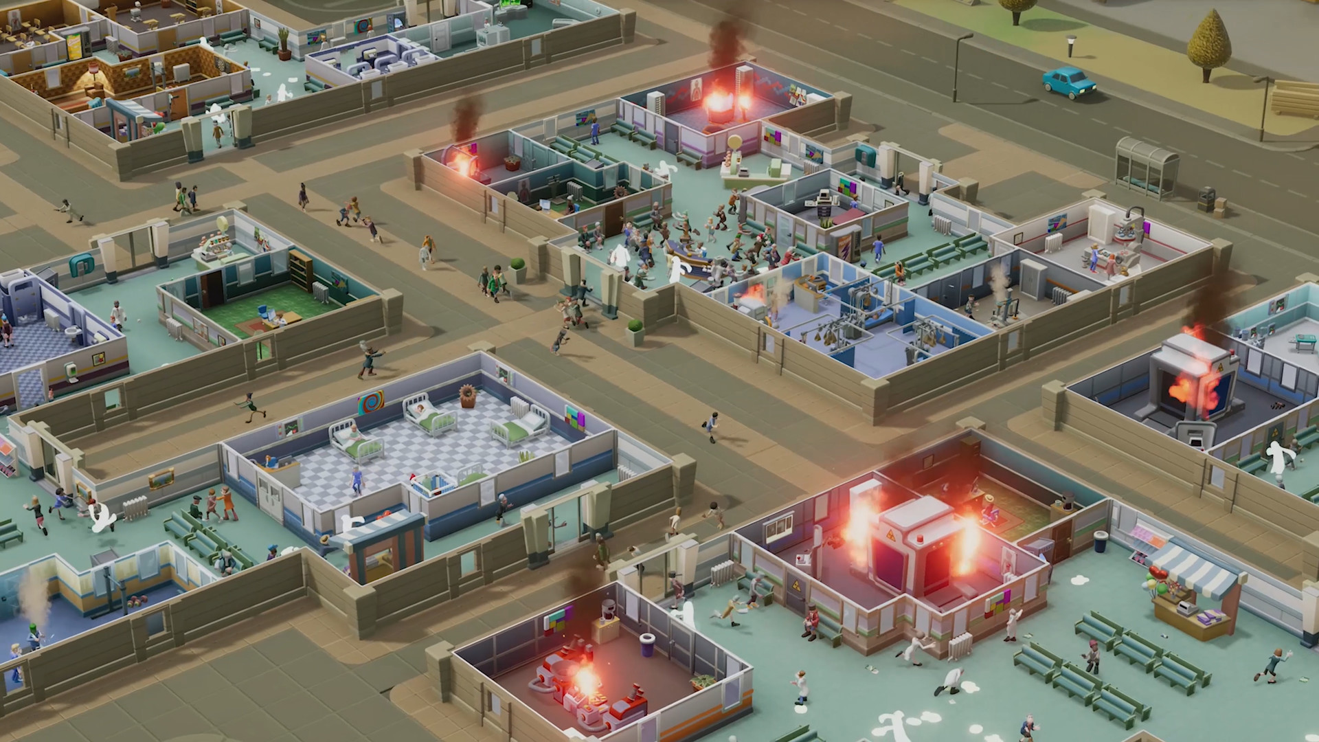 双点医院(Two Point Hospital) for Mac v1.13 模拟经营类游戏