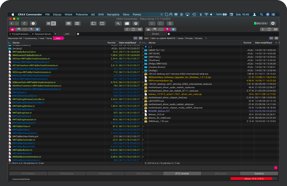 CRAX Commander for Mac v1.13.0 苹果双窗口文件管理器 破解版下载