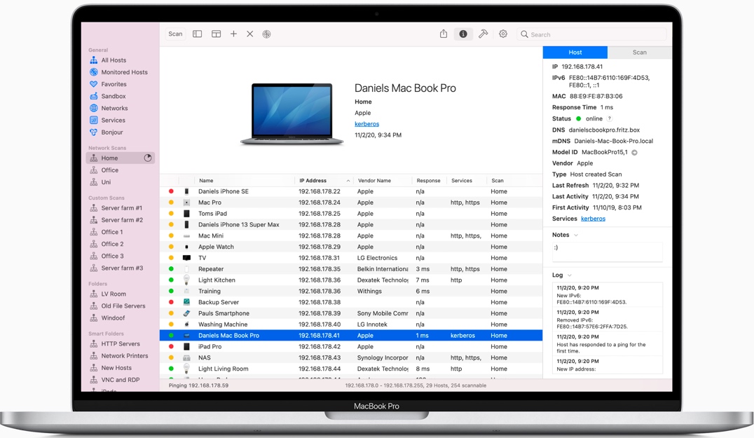 Network Radar for Mac v3.1 苹果网络扫描和监控程序 中文破解版下载